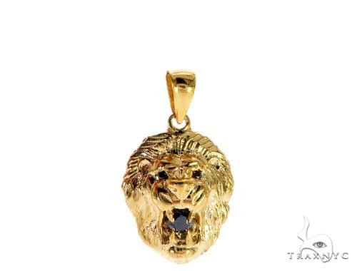 TraxNYC Black Diamond Lion Pendant Mini 61605