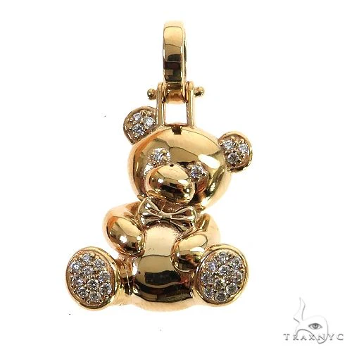 Light Trax Teddy Bear Diamond Pendant 69018