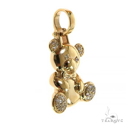 Light Trax Teddy Bear Diamond Pendant 69018