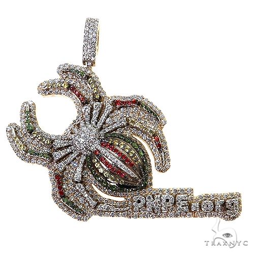 Custom Made Diamond Logo Pendant 68785