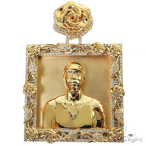 Custom Made 3D Memorial Pendant 68782