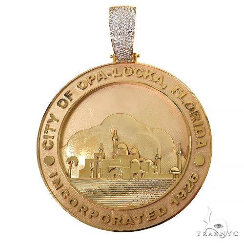 Custom Made City of Opa-Locka Florida Pendant 68715