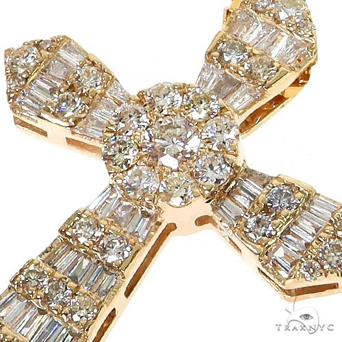1122-baguette-diamond-cross-pendant-set-68630-3.jpg Baguette Diamond Cross Pendant Set 68630