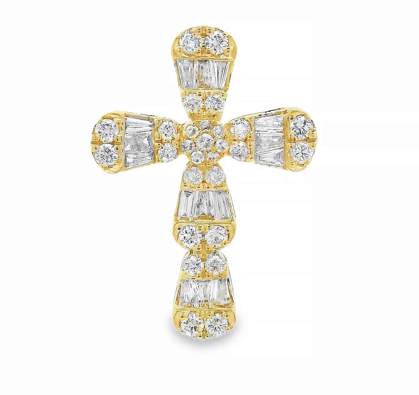 Baguette Diamond Cross 68627