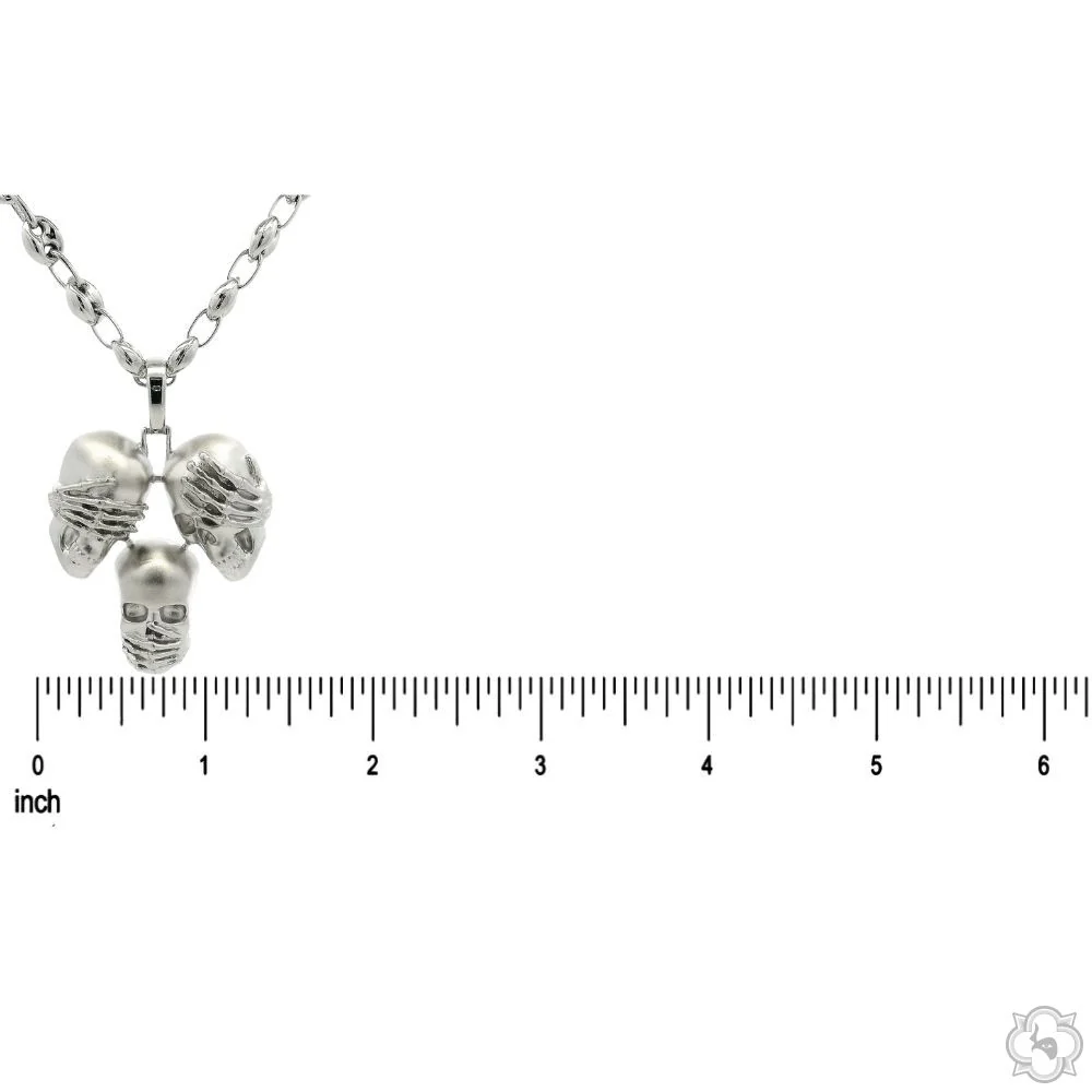 124-925-silver-no-talk-no-hear-no-see-skull-pendant-set-70852-7.webp .925 Silver No Talk No Hear No See Skull Pendant Set 70852
