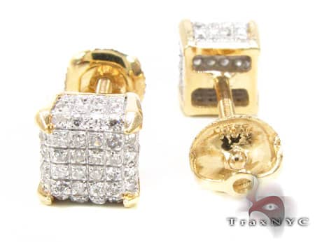 125-10k-gold-cube-earrings-15558-5.jpg 10K Gold Cube Earrings 15558
