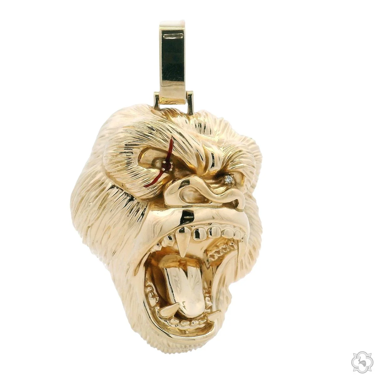 Custom Made Gorila Pendant 70834