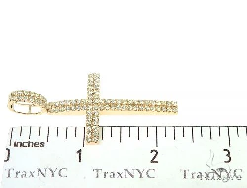 1281-14k-gold-2-row-diamond-cross-66175-7.webp 14K Gold 2 Row Diamond Cross 66175