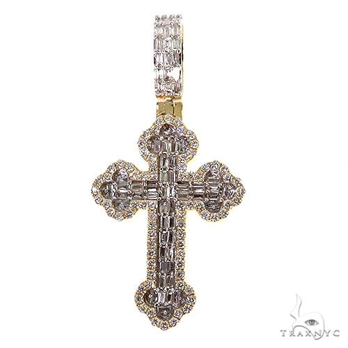 Baguette Diamond Cross 68617