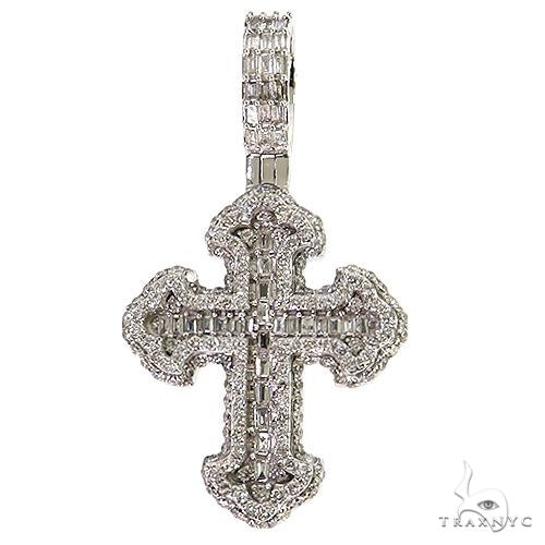 Baguette Diamond Cross 68619