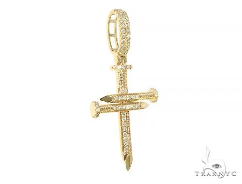 1514-14k-gold-diamond-nail-cross-65968-2.webp 14K Gold Diamond Nail Cross 65968