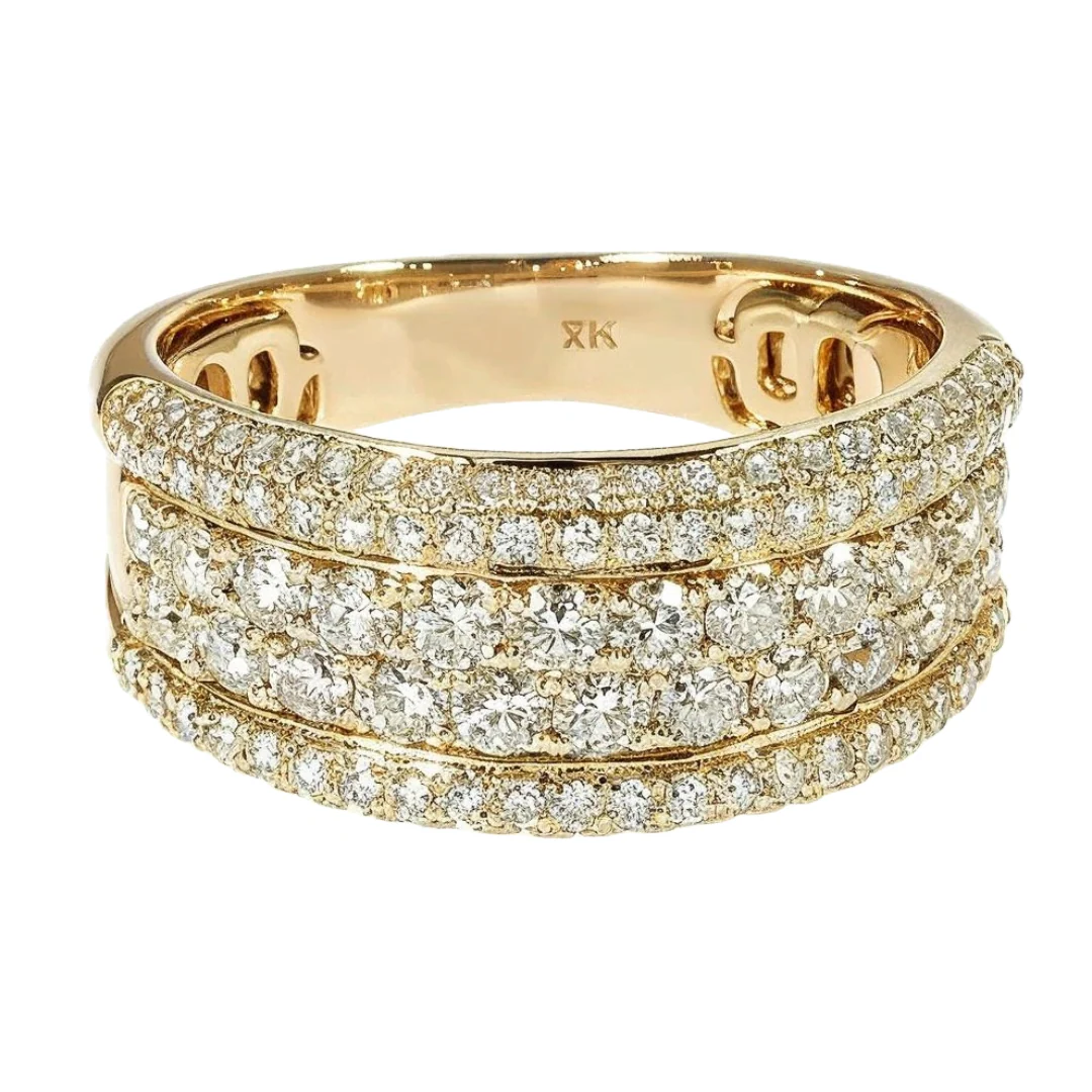 14K Gold Diamond Ring 66172