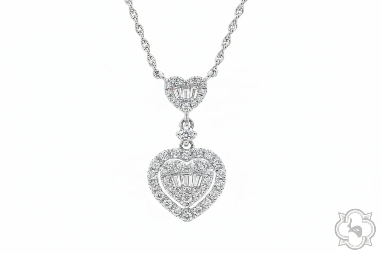 1768-18k-gold-heart-baguette-diamond-necklace-68504-7.webp 18K Gold Heart Baguette Diamond Necklace 68504