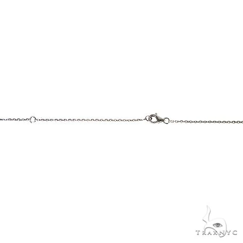 1777-18k-gold-round-diamond-necklace-with-adjustable-chain-67033-6.webp 18K Gold Round Diamond Necklace With Adjustable Chain 67033