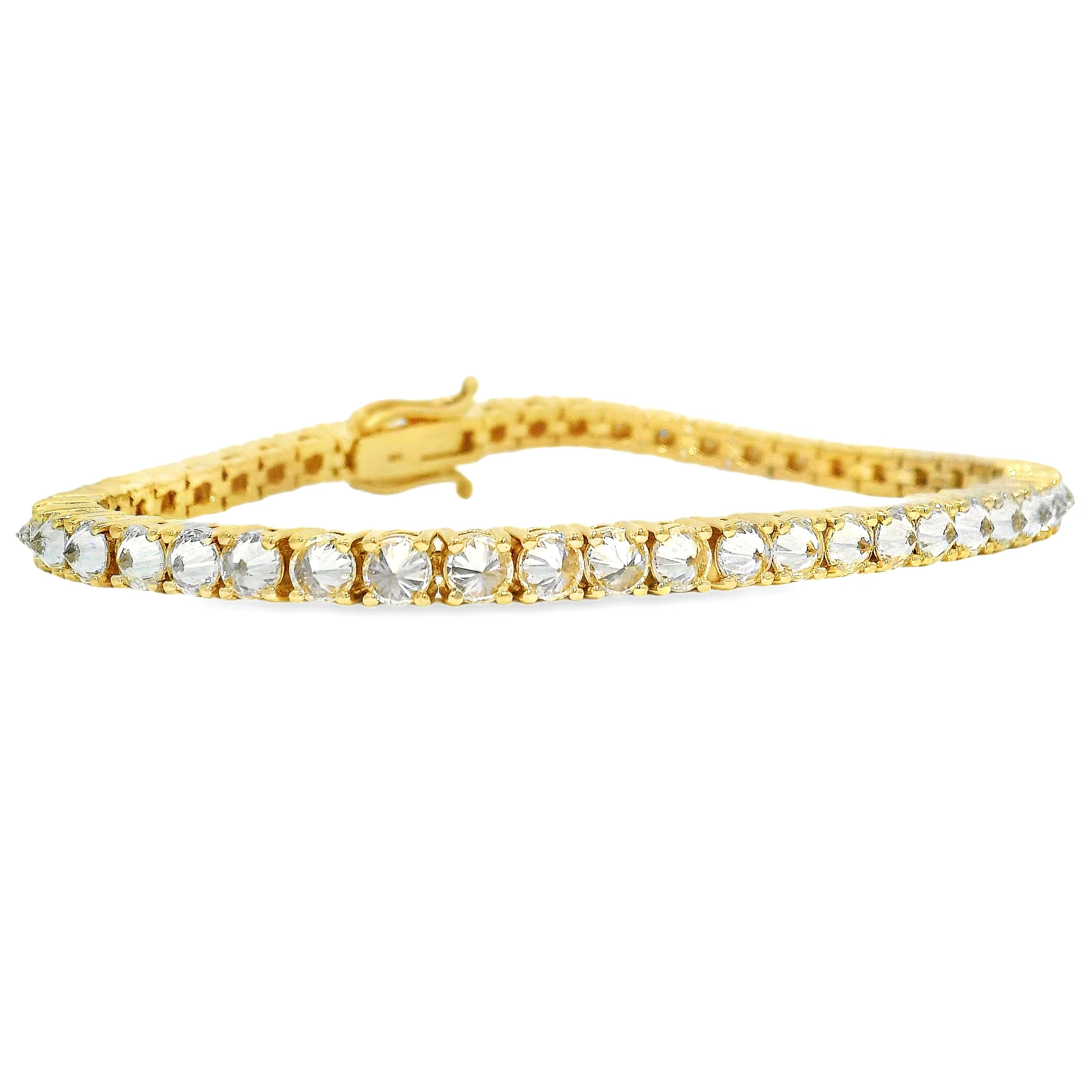 25 Pointer Upside Down Diamond Tennis Bracelet 70923