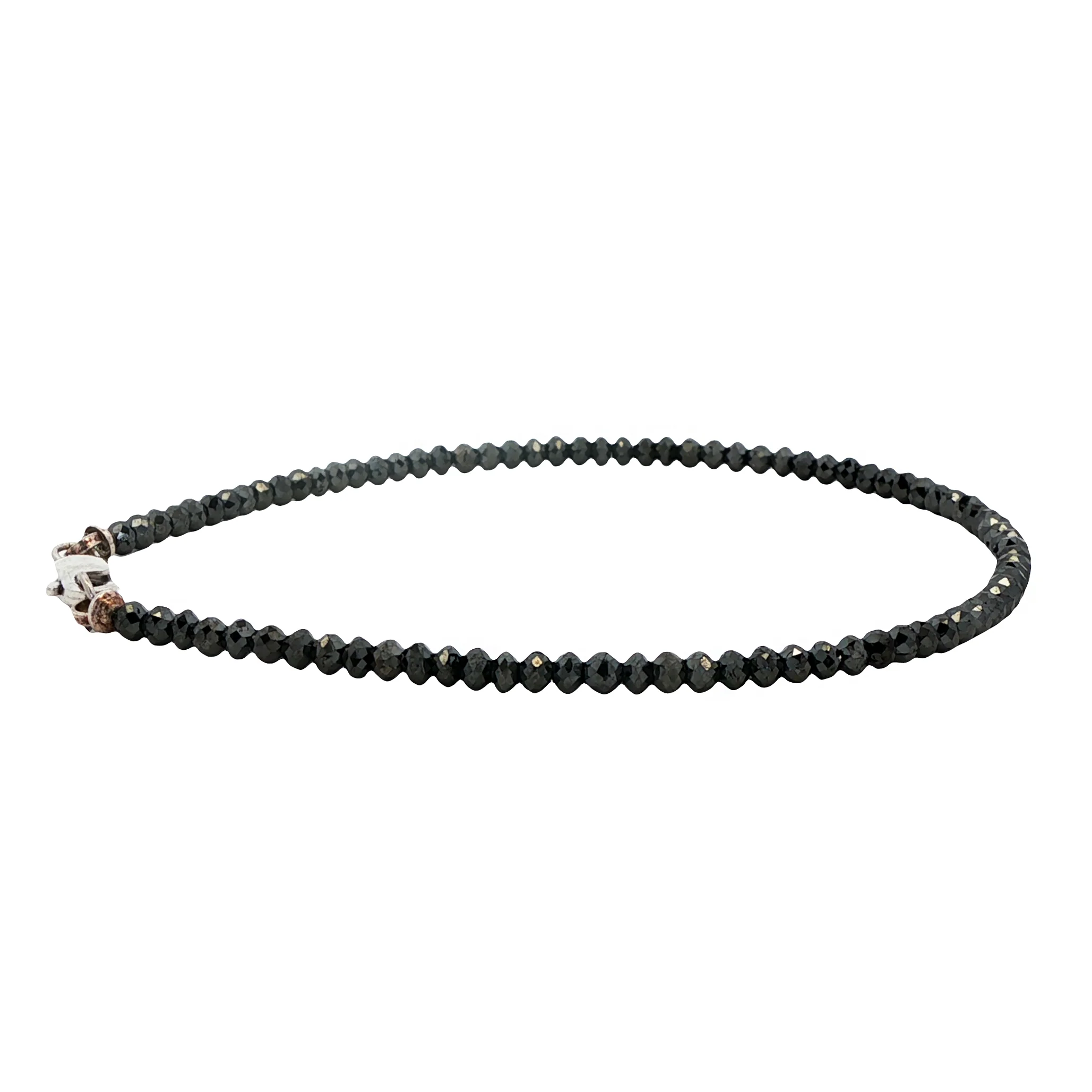 Black Diamond Bead Bracelet 70925