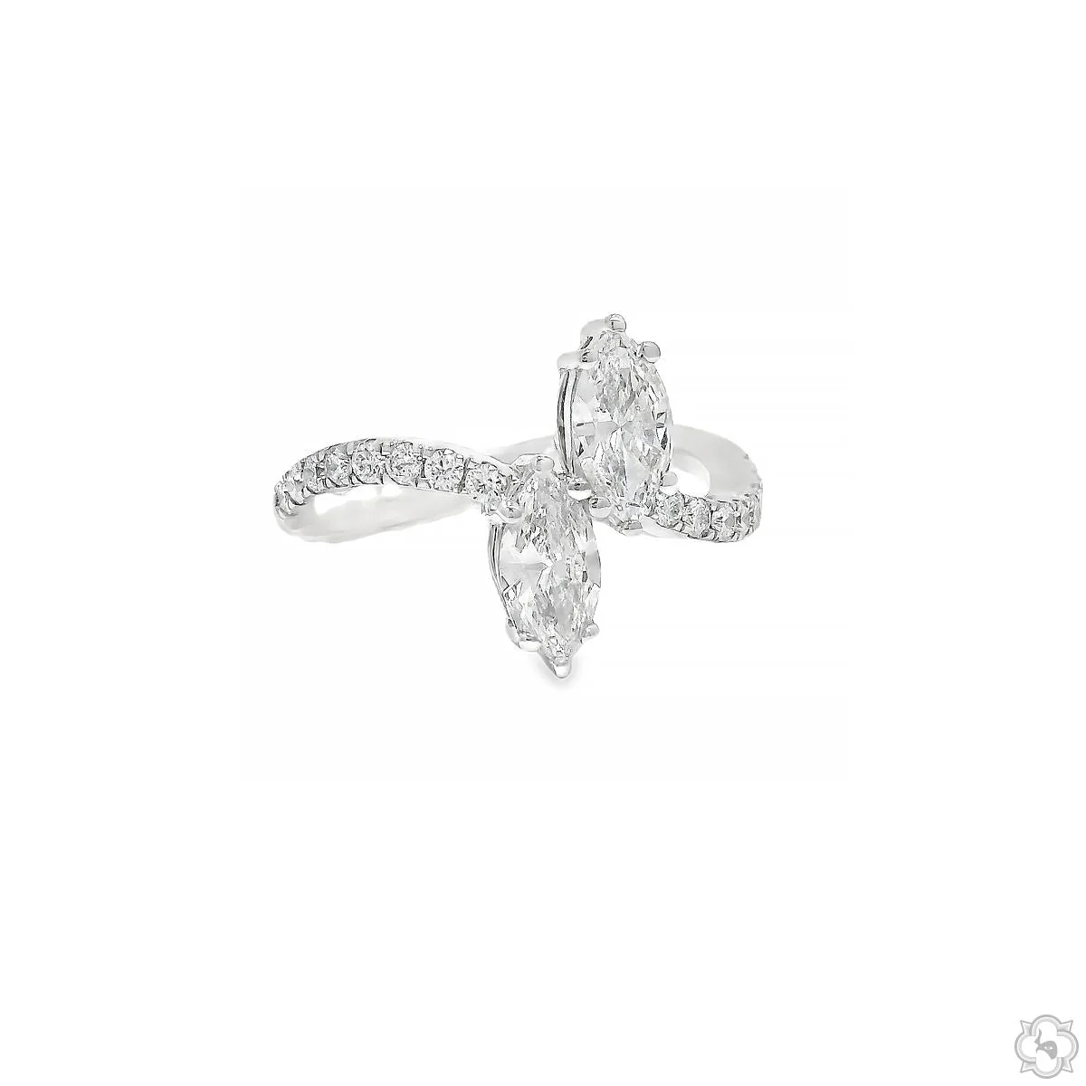 Celestial Dual Marquise Diamond Ring 70502