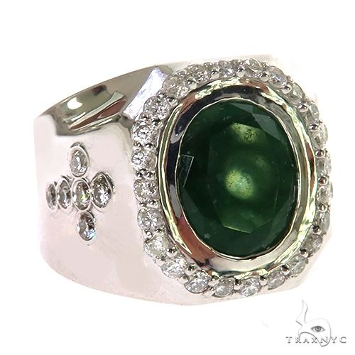 Emerald Path of Faith Ring .925 Silver 69626