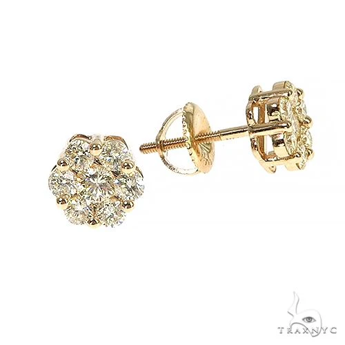 Flower Diamond Earrings 304