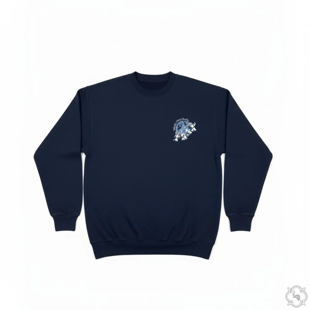 TraxNYC Limited Edition Navy Crew-Neck Sweater 70864