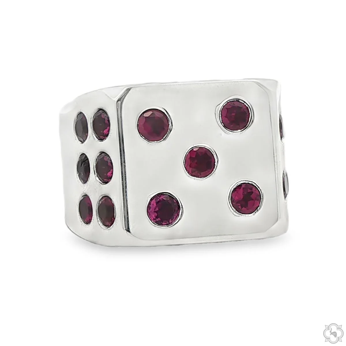 Lucky Roll Ruby Dice Ring 70892