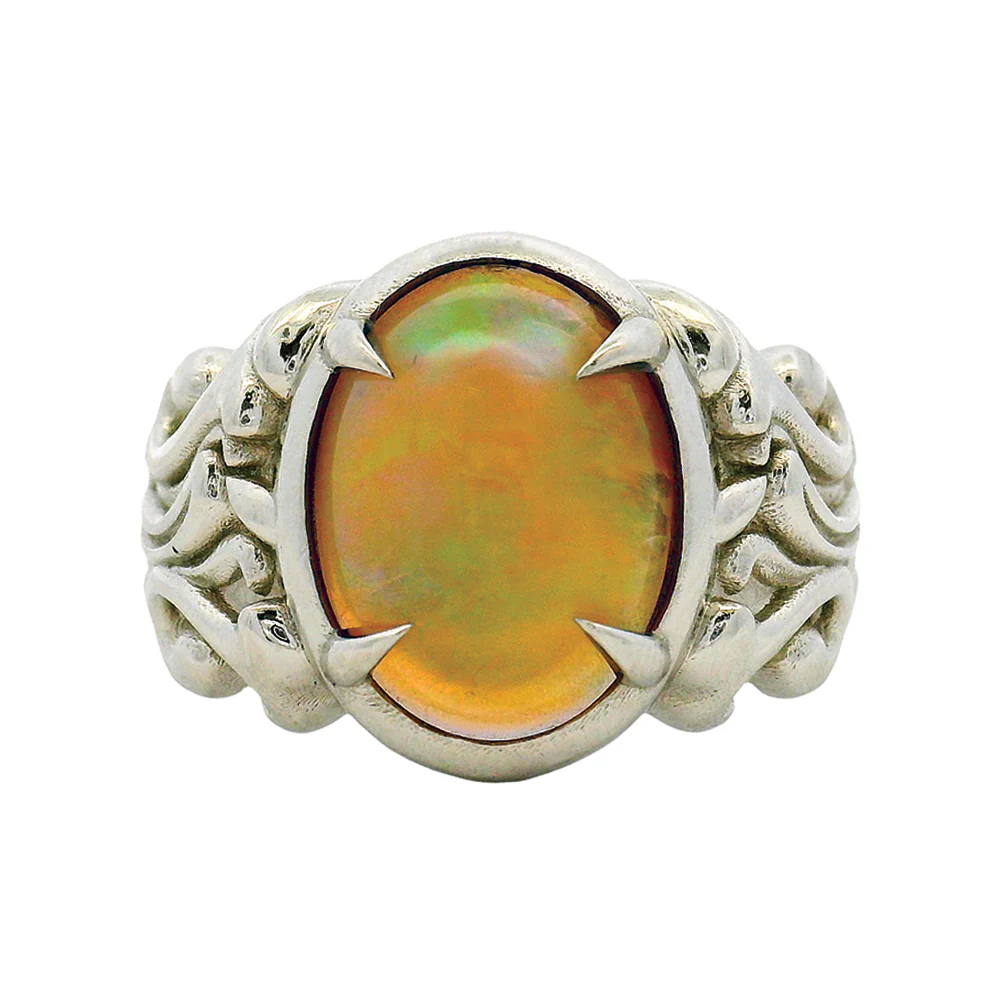 Platinum Starry Night Ring 70969