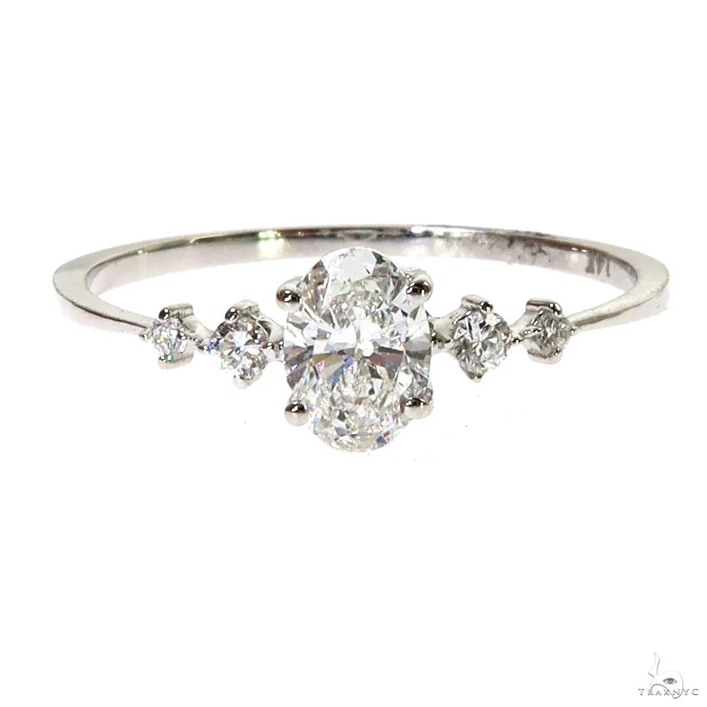 Oval Shape Diamond Ring 69788