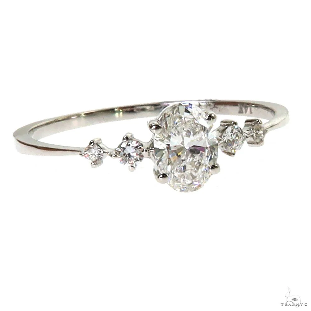 Oval Shape Diamond Ring 69788