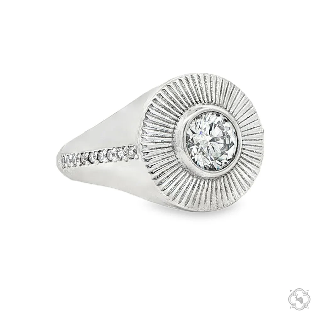 Solar Diamond Ring 70891