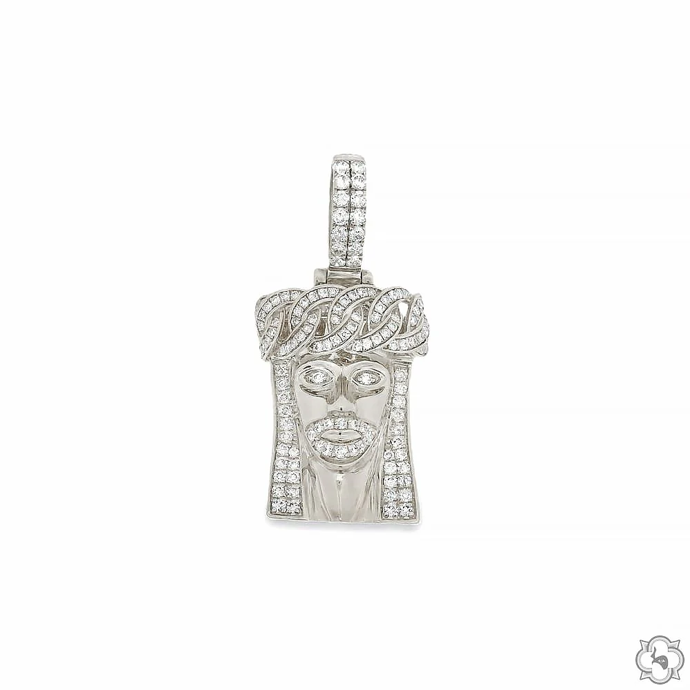 3392-14k-gold-diamond-cuban-link-crown-jesus-pendant-65842-11.webp 14k Gold Diamond Cuban Link Crown Jesus Pendant 65842