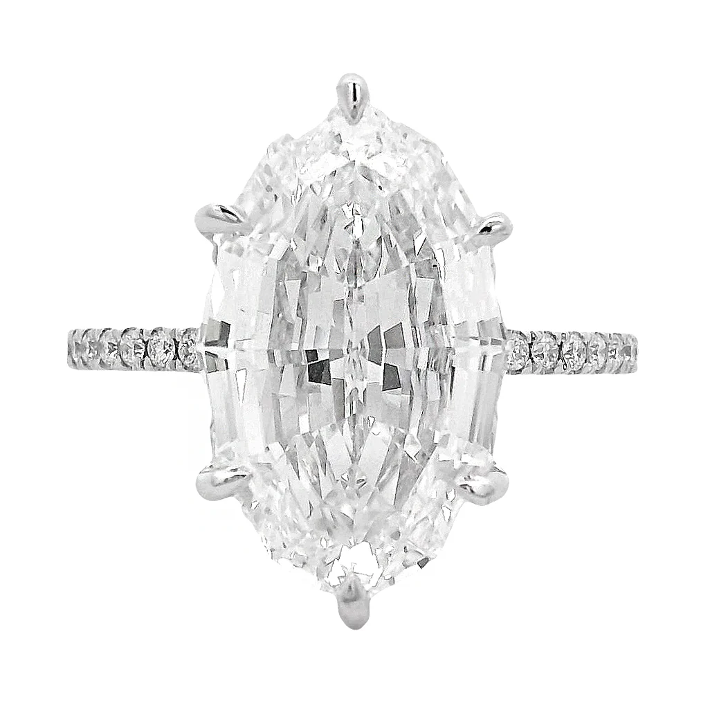 Marquise Diamond Engagement Ring 70953