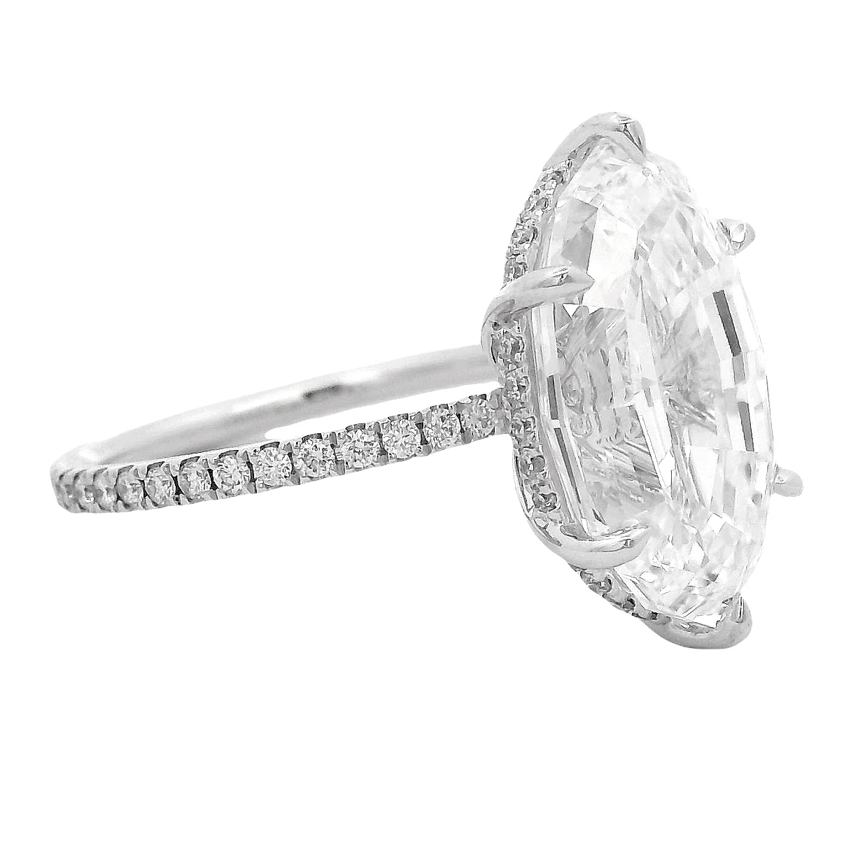 Marquise Diamond Engagement Ring 70953