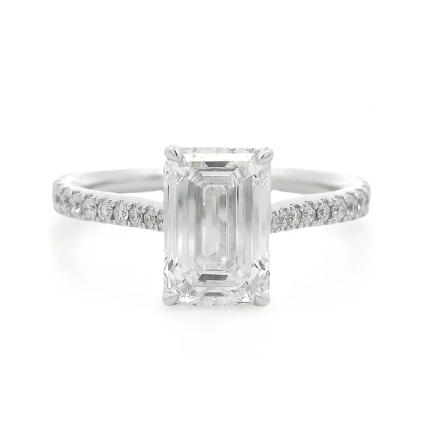 Lumiére Emerald Cut Ring 70943