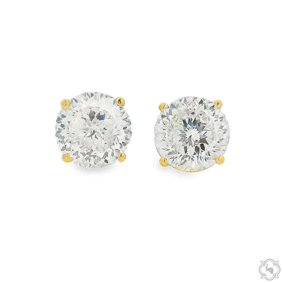6 CT Portuguese Diamond Earrings  70875