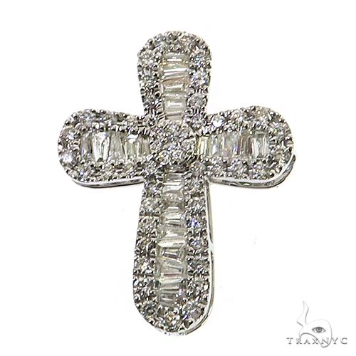 Baguette Diamond Cross 68625