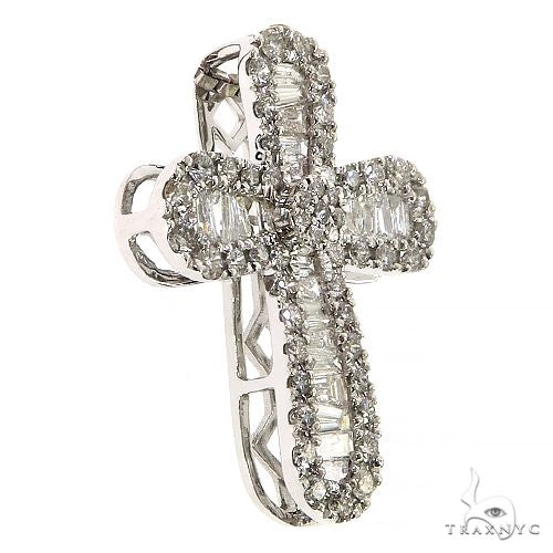 Baguette Diamond Cross 68625