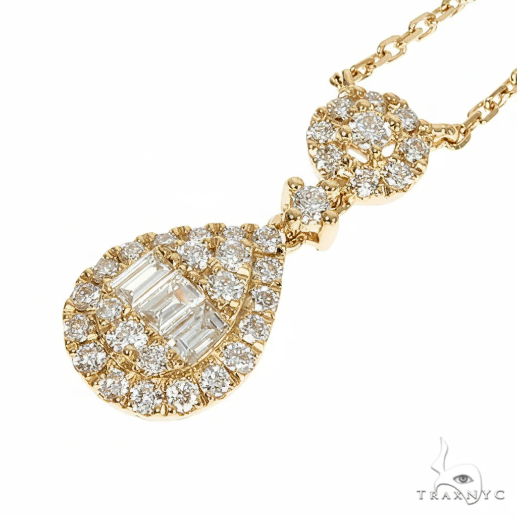 4095-18k-gold-pear-shaped-baguette-diamond-necklace-67308-3.webp 18K Gold Pear-Shaped Baguette Diamond Necklace 67308