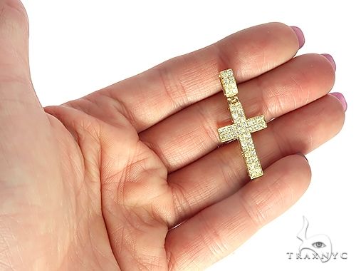 4958-14k-gold-diamond-cross-pendant-65954-5.jpg 14K Gold Diamond Cross Pendant 65954