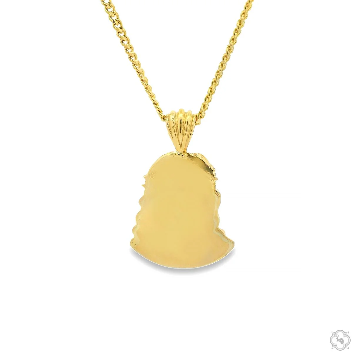 14K Gold Jesus Pendant Set 70679