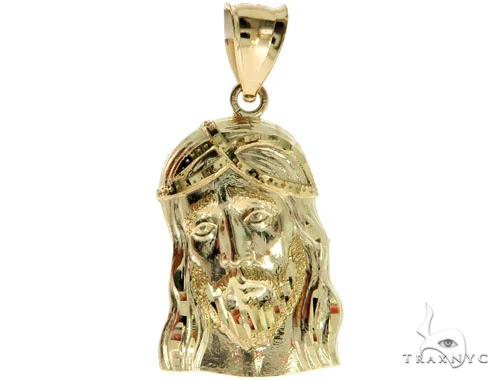 10K Gold Jesus Pendant S 57071