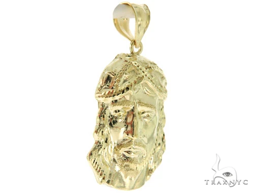 10K Gold Jesus Pendant S 57092
