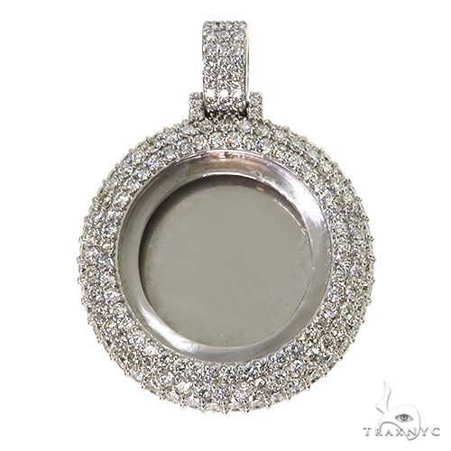 14k Gold Diamond Photo Pendant 67590