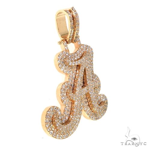Custom Made Initial Diamond Pendant 67860