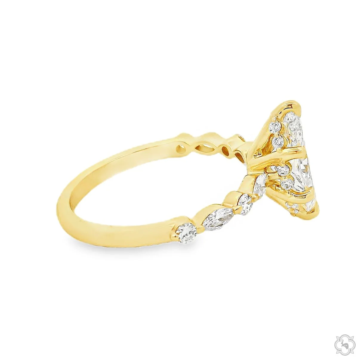 Marquise Diamond Engagement Ring 70845