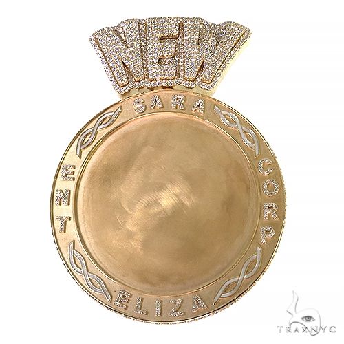 Spinning Photo Pendant With Glow In The Dark Enamel 68024