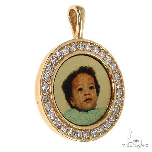 Mini Diamond Photo Pendant 68589