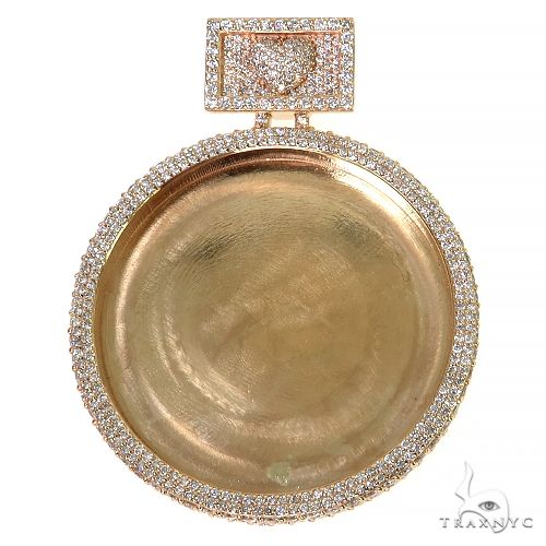 Custom Made Diamond Photo Pendant 68491