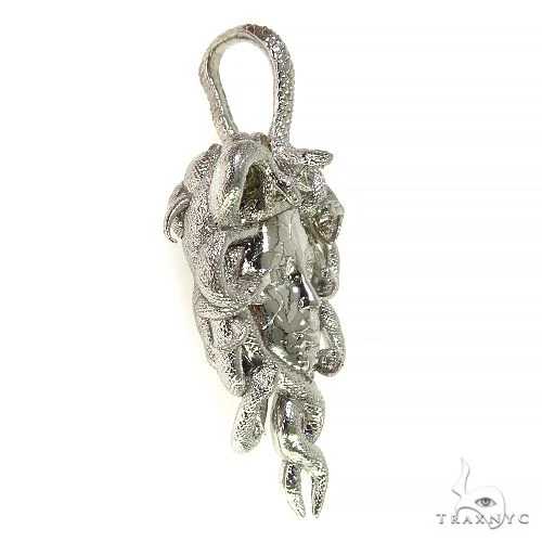 .925 Silver Medusa Pendant 68164