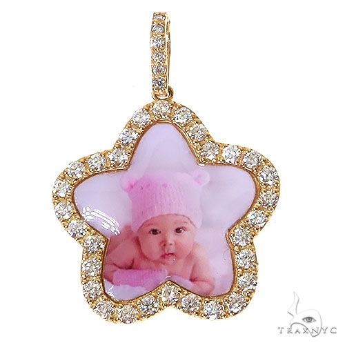 Star Diamond Photo Pendant 68592