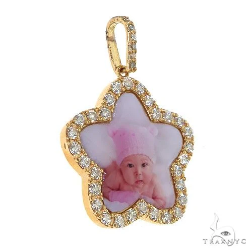 Star Diamond Photo Pendant 68592